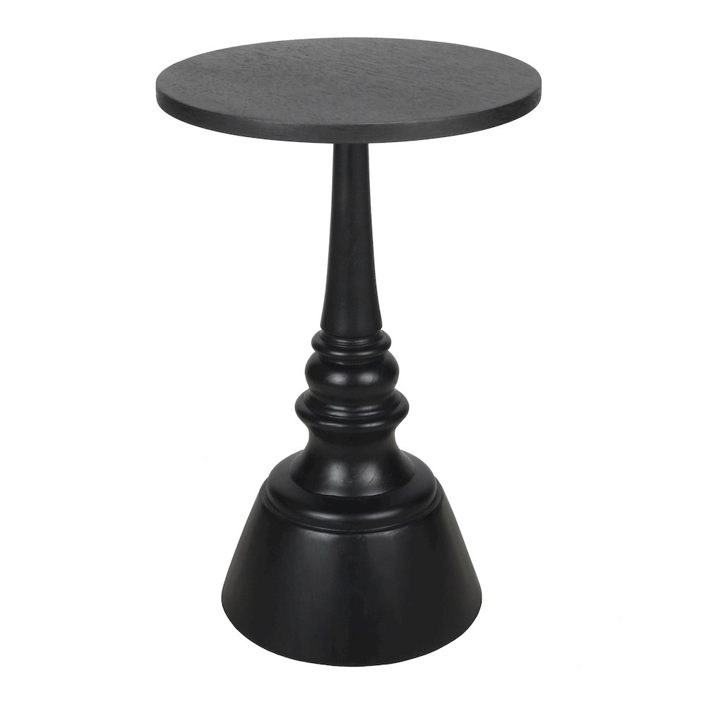 Lumi Accent Table - Black. Picture 1