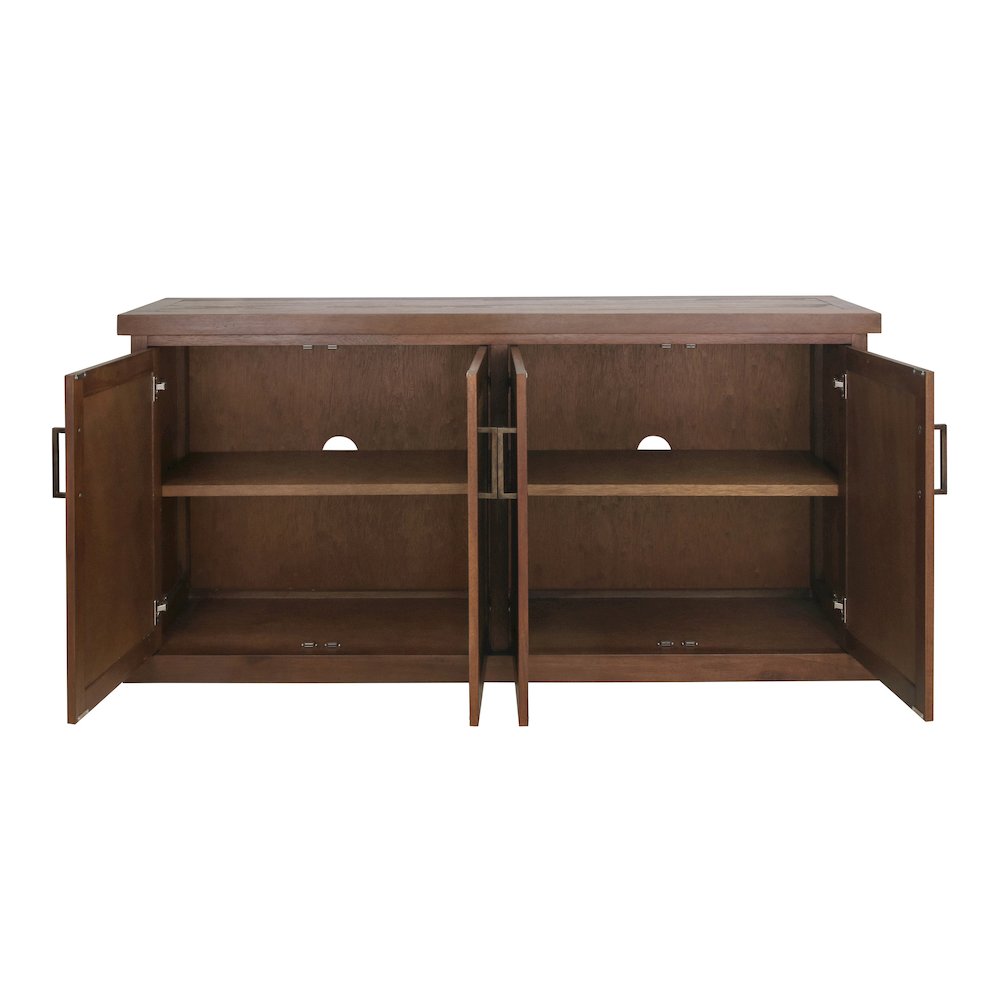 Armoni 4-Door Buffet - Walnut. Picture 9