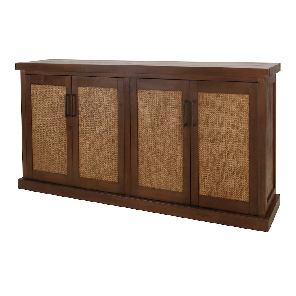 Armoni 4-Door Buffet - Walnut. Picture 1