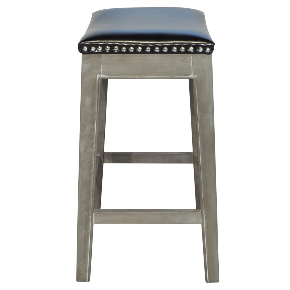 Elmo Bonded Leather Counter Stool. Picture 2