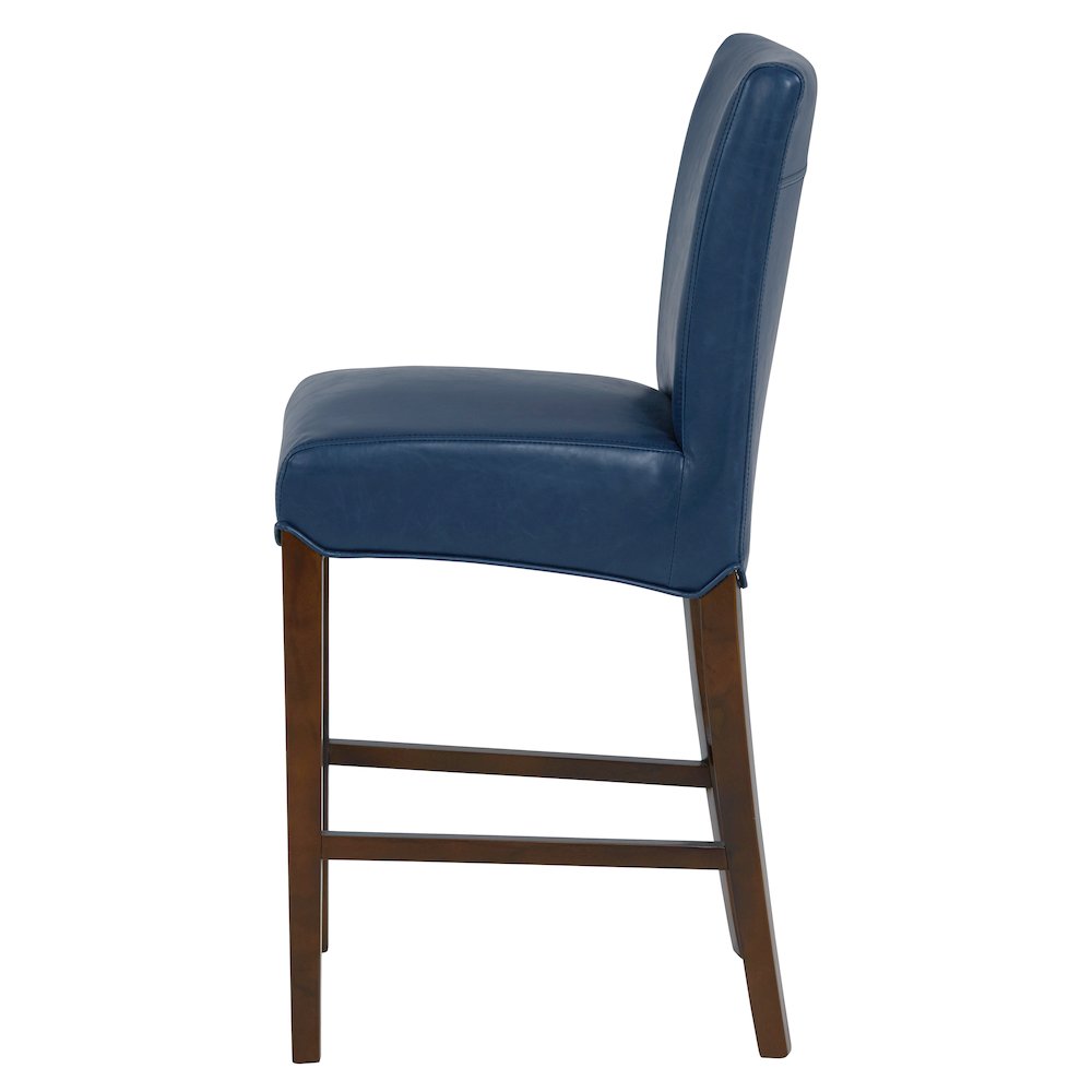 Milton Bonded Leather Counter Stool. Picture 2