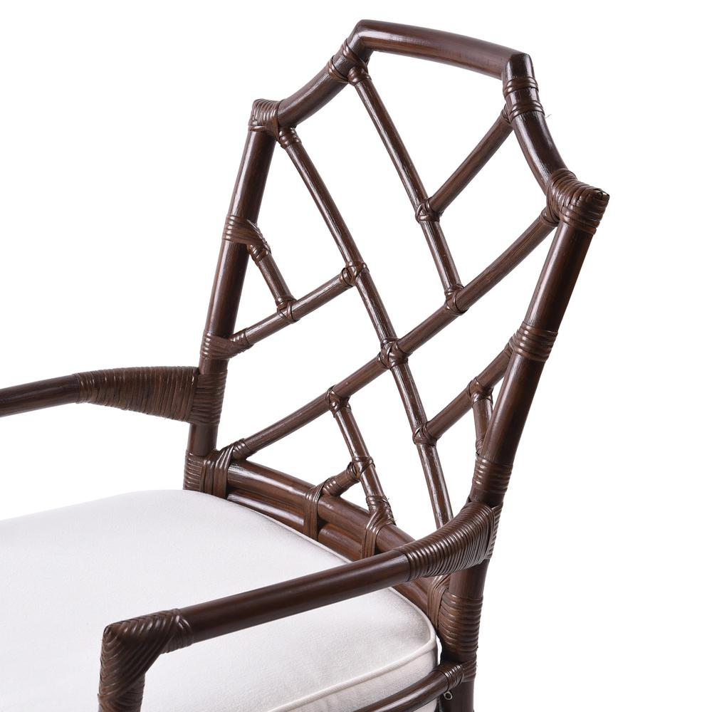 Kara Rattan Arm Chair. Picture 6