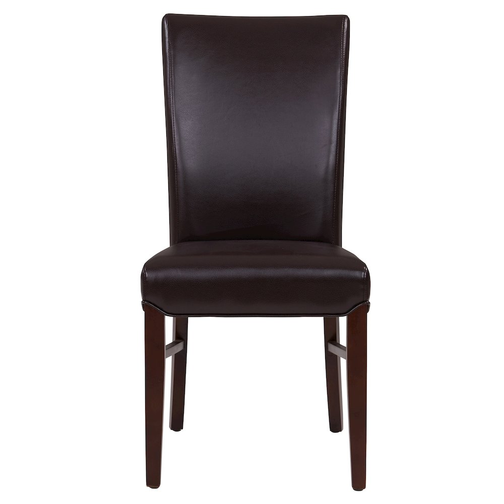 Milton Bonded Leather Dining Side Chair, (Set of 2). Picture 1