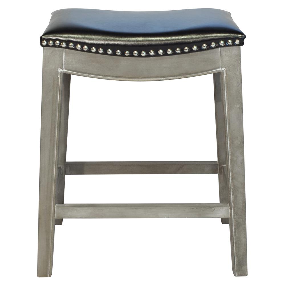 Elmo Bonded Leather Counter Stool. Picture 1