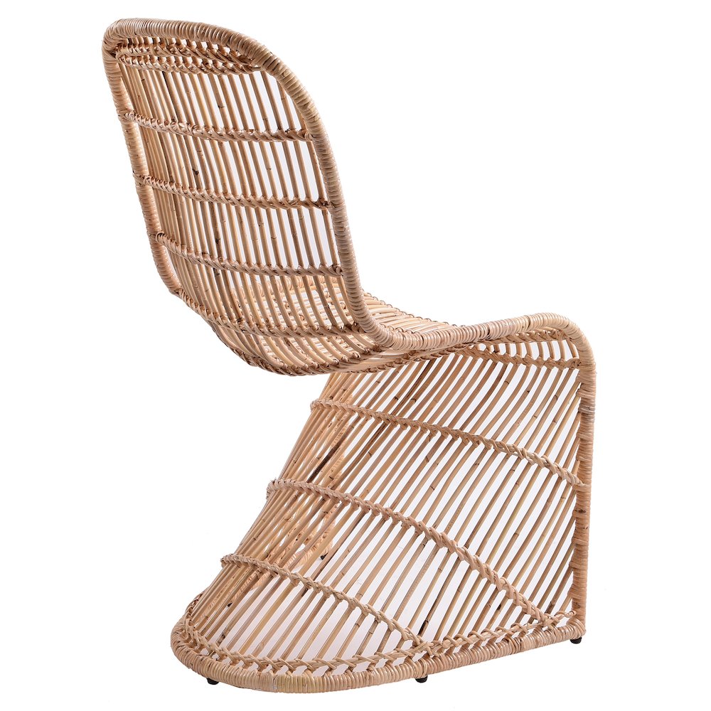 Groovy Rattan Chair, (Set of 2). Picture 4