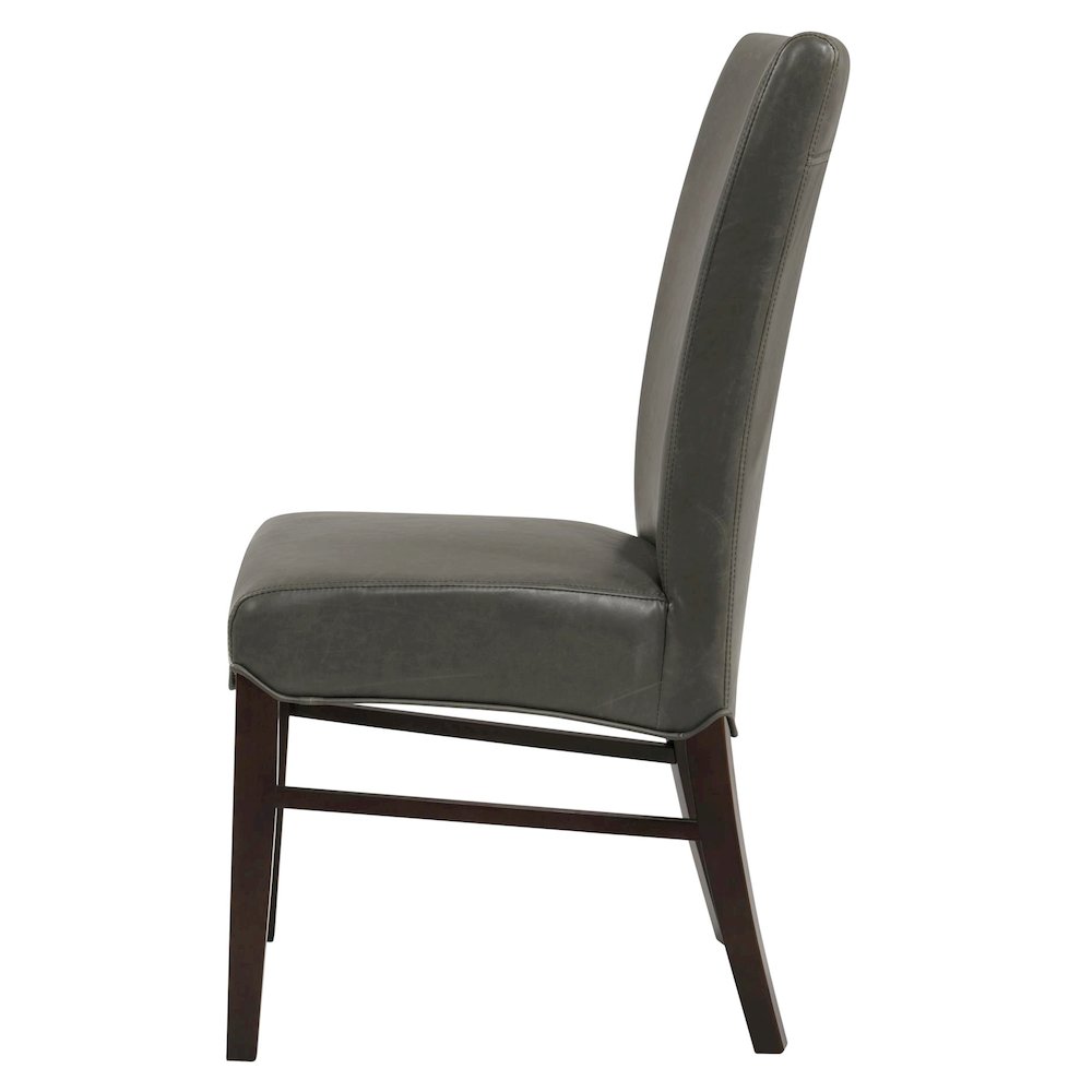 Milton Bonded Leather Chair, (Set of 2). Picture 2