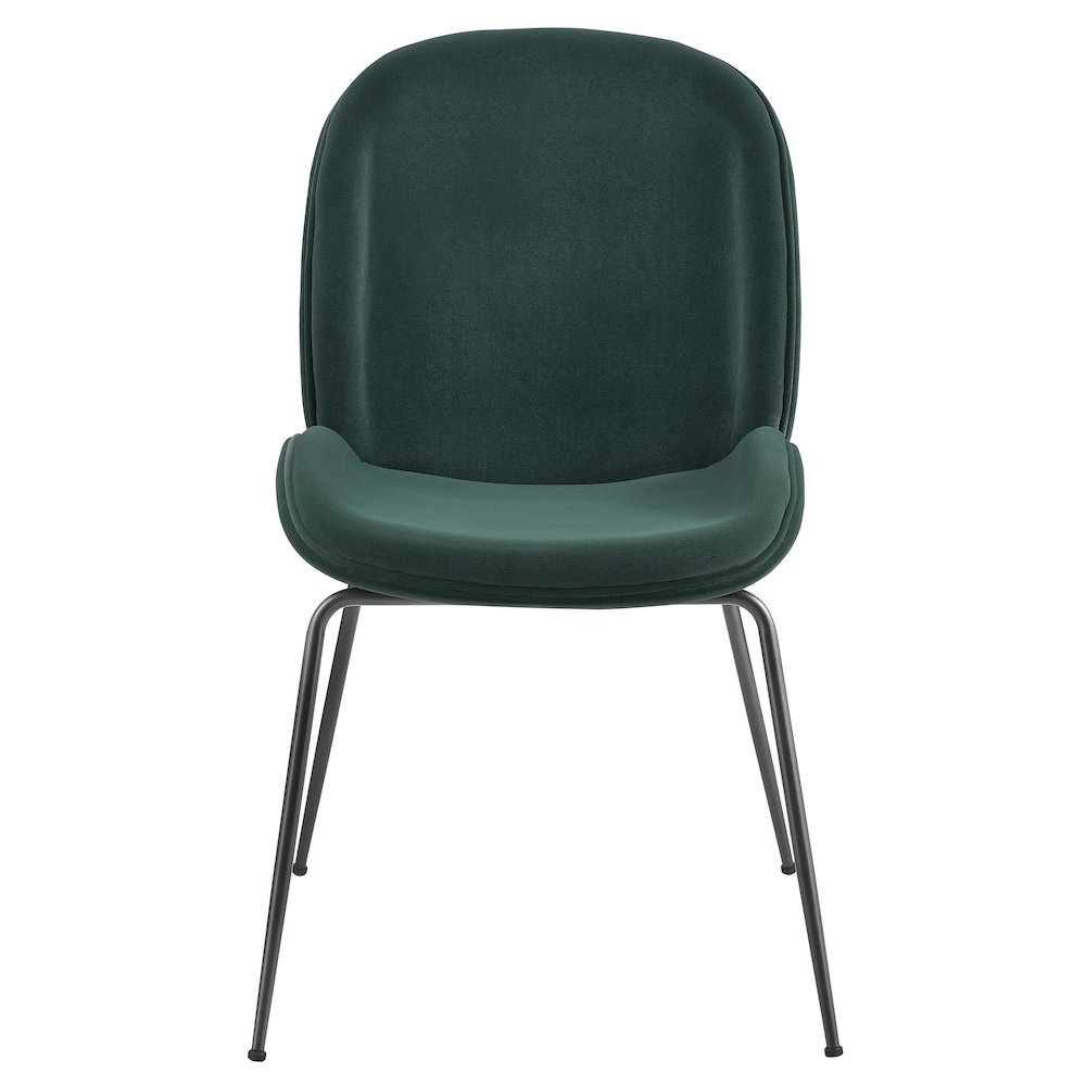 Lucy Velvet Dining Chair, (Set of 2). Picture 1