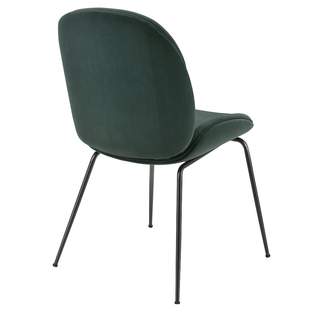 Lucy Velvet Dining Chair, (Set of 2). Picture 3