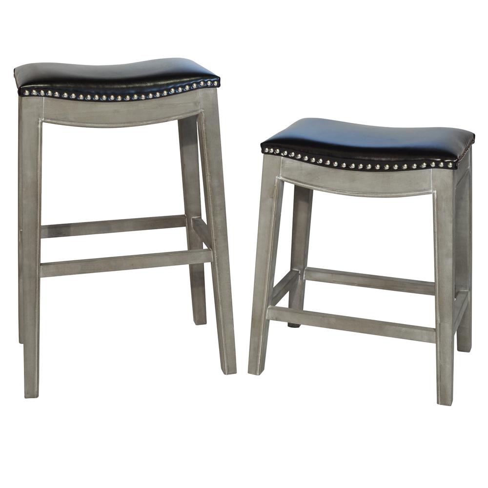 Elmo Bonded Leather Counter Stool. Picture 5