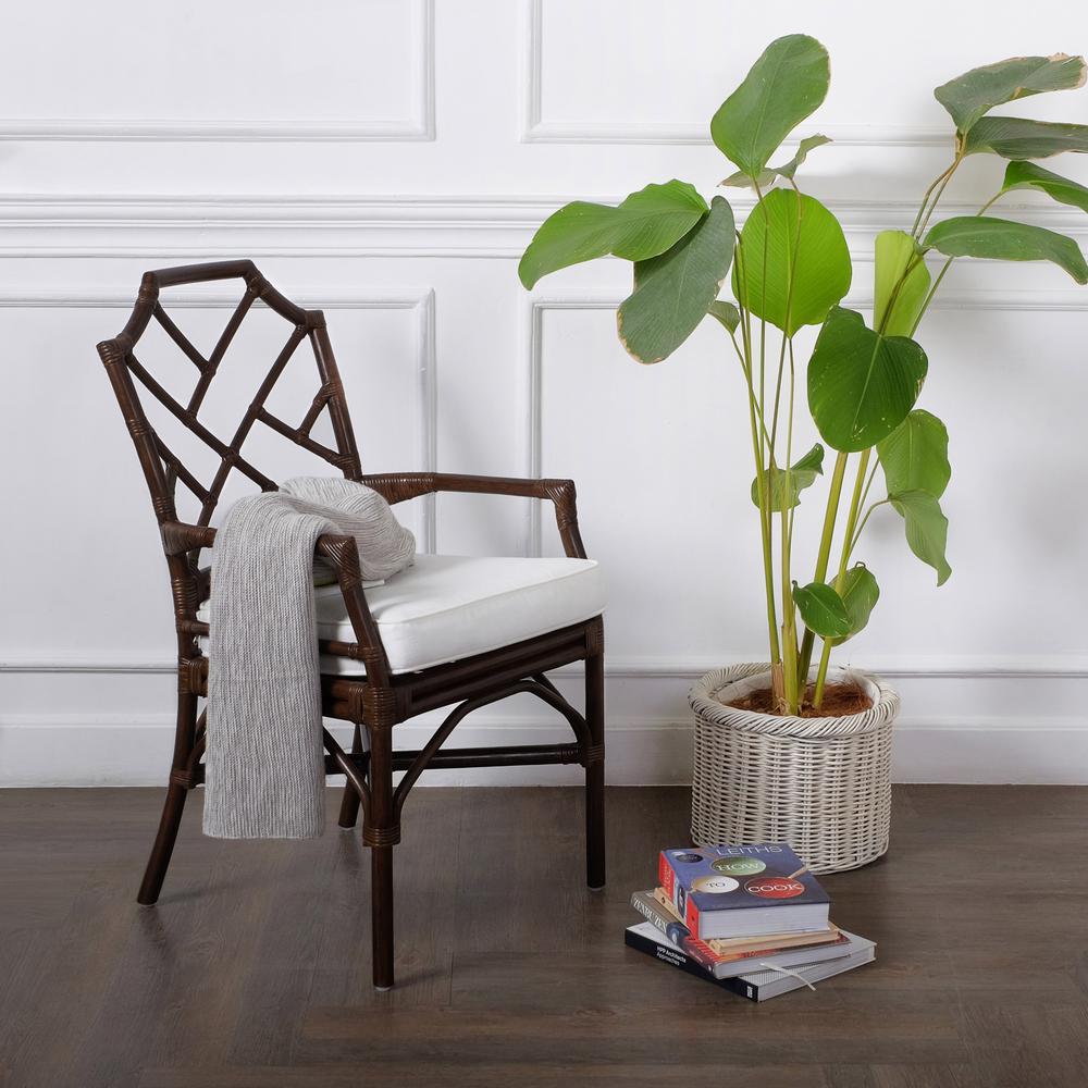 Kara Rattan Arm Chair. Picture 7