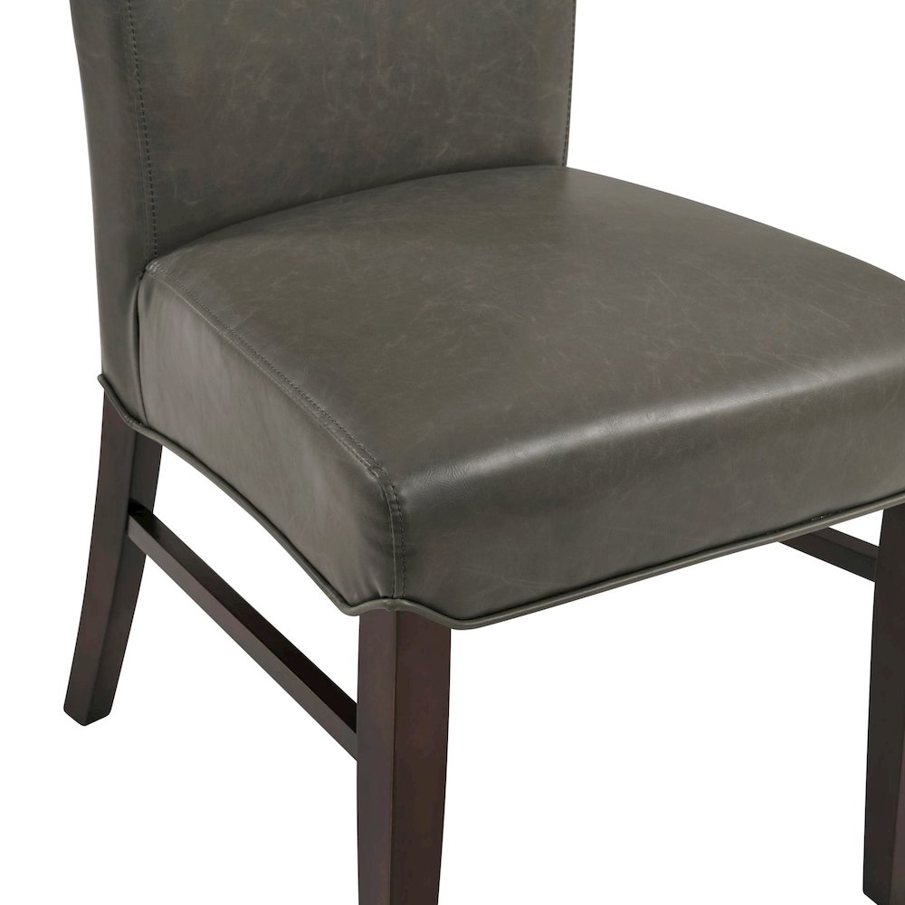 Milton Bonded Leather Chair, (Set of 2). Picture 5