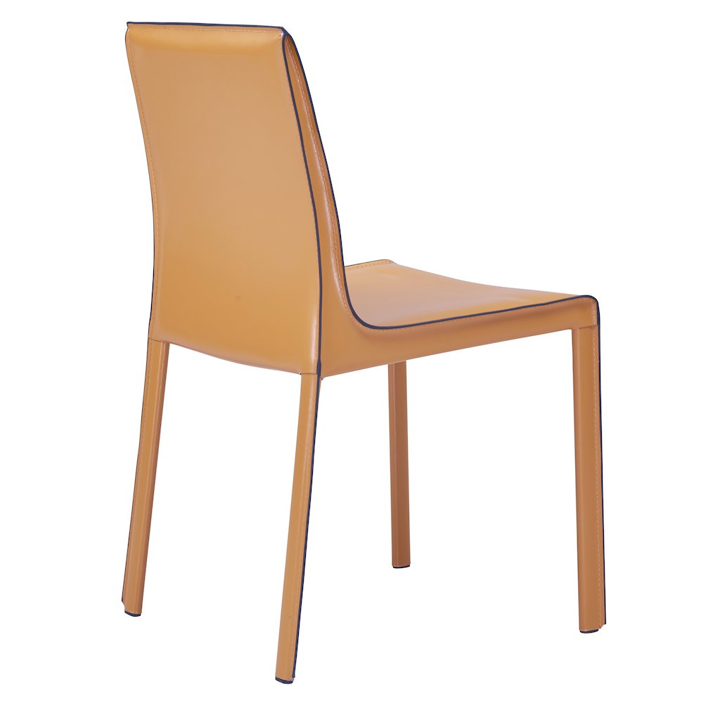 Gervin Recycled Leather Chair, (Set of 2). Picture 4