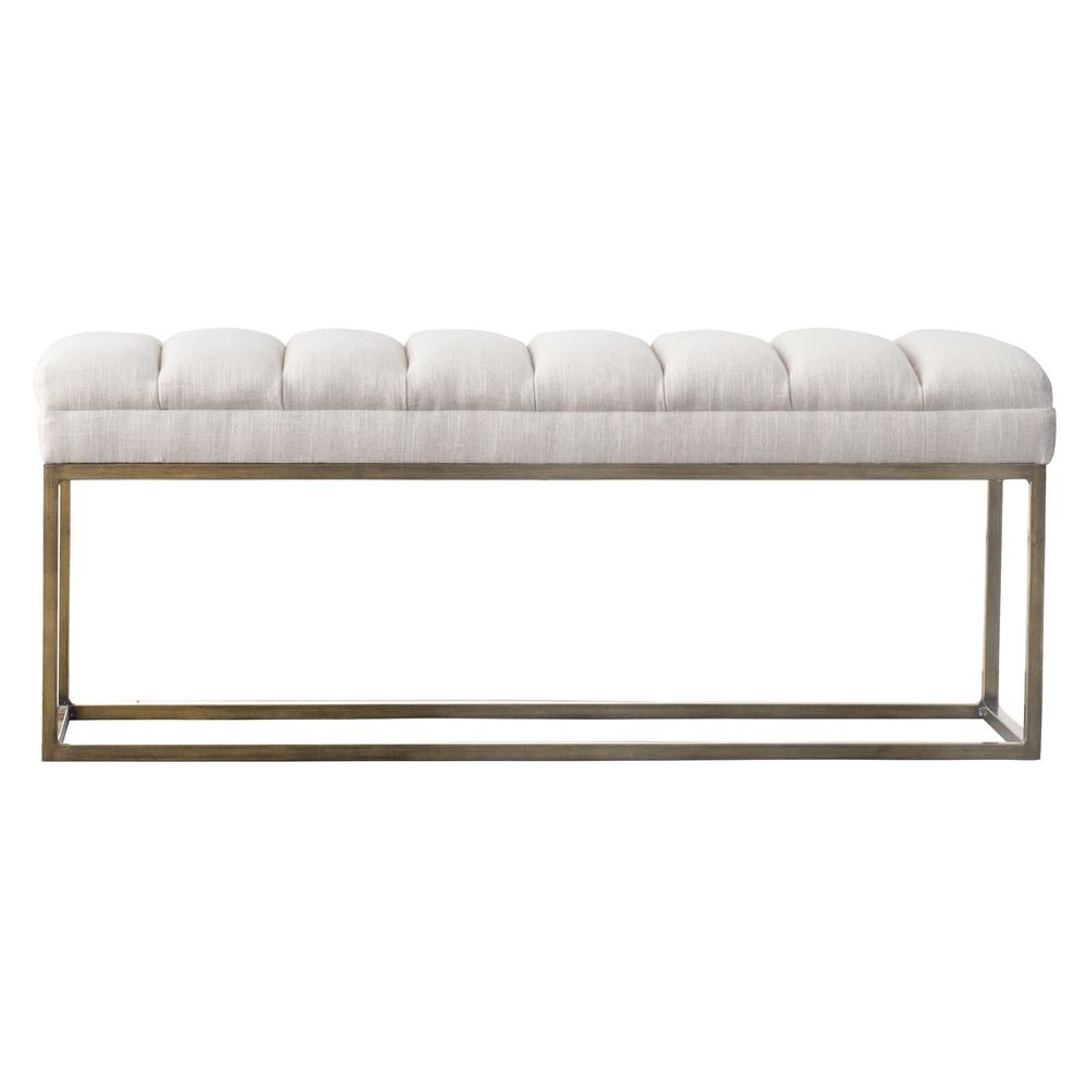 Fabric Bench, Shortbread Beige. Picture 2