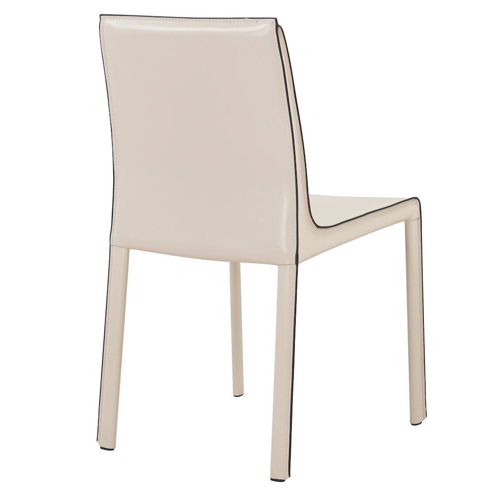 Gervin Recycled Leather Chair, (Set of 2). Picture 4