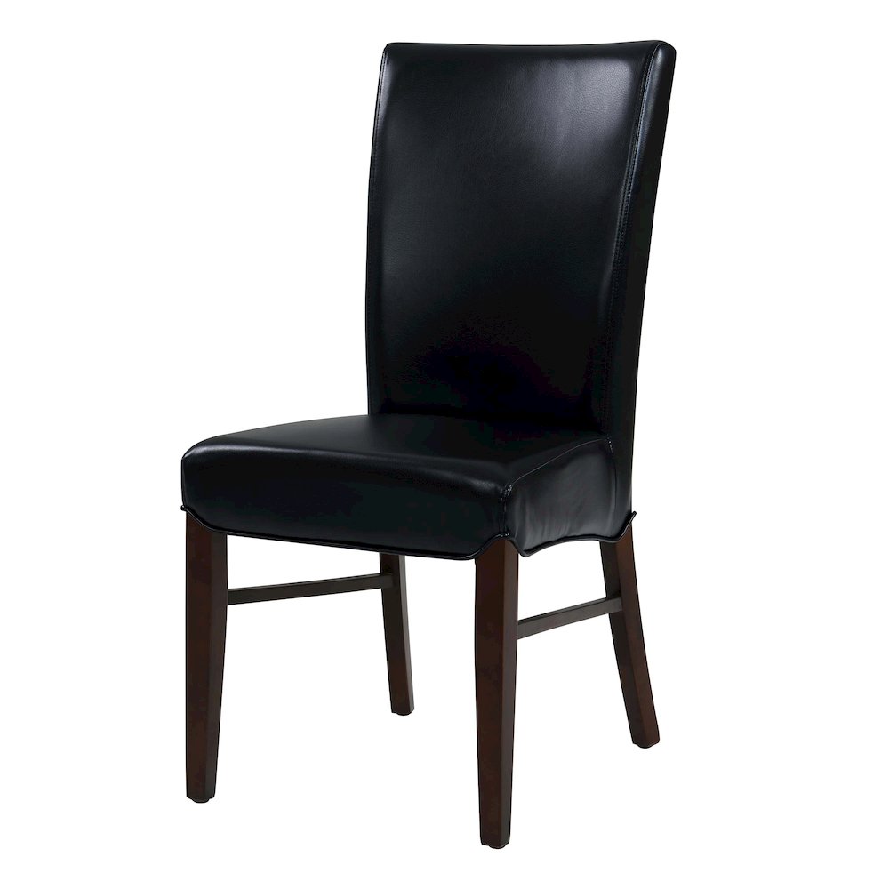 Milton Bonded Leather Dining Side Chair, (Set of 2). Picture 4