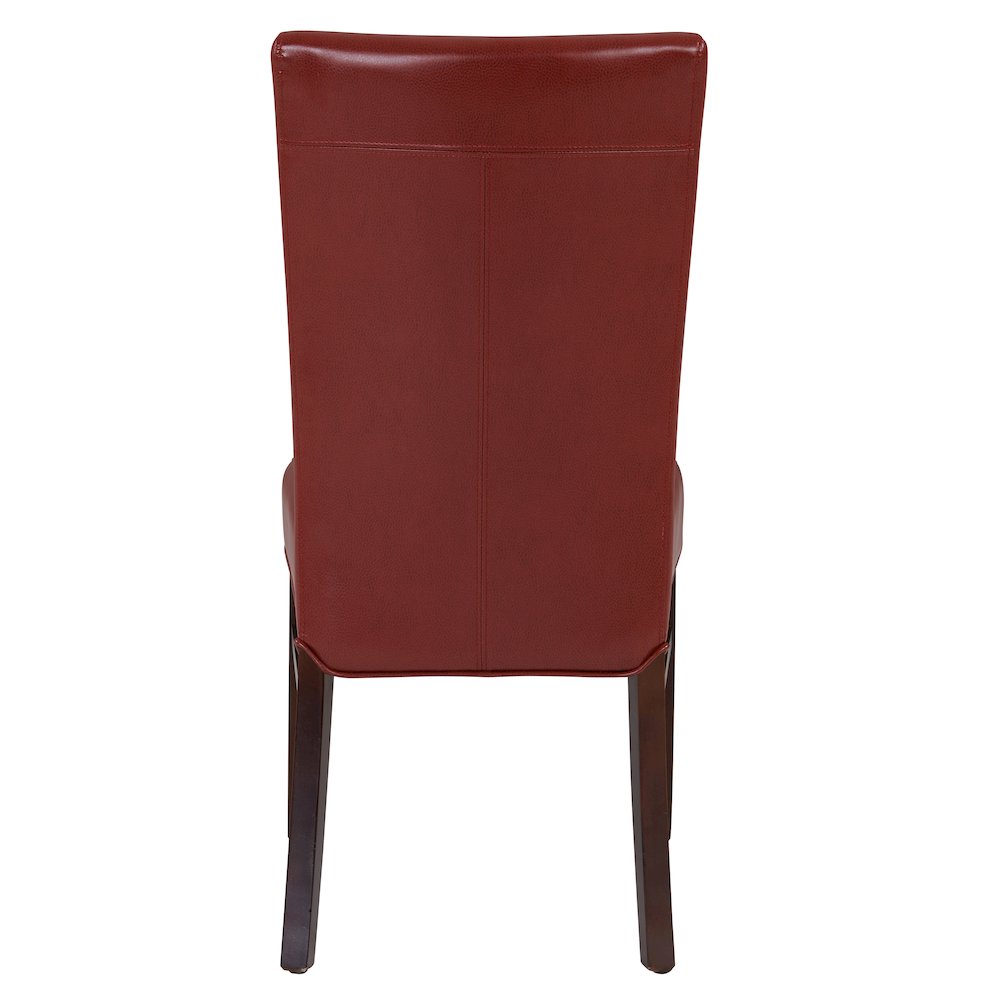 Milton Bonded Leather Dining Side Chair, (Set of 2). Picture 3