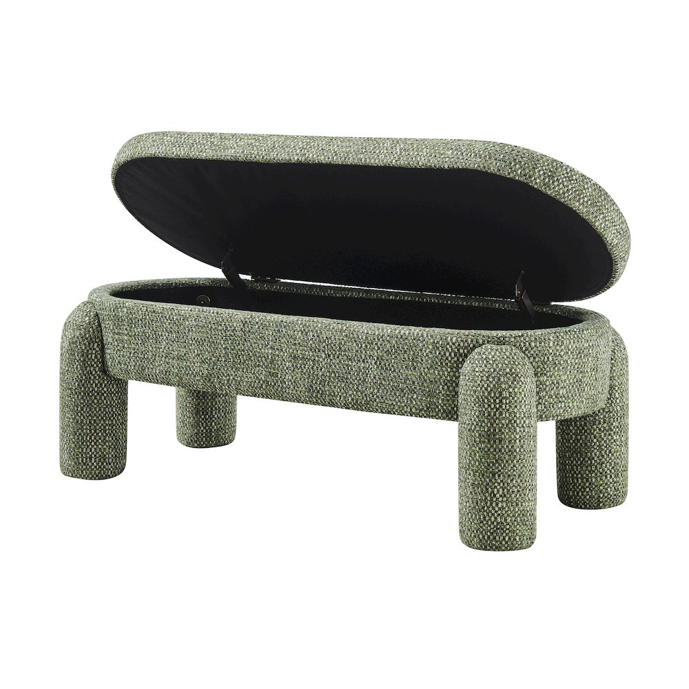 Bowden Bench - Salzburg Green Chenille. Picture 9