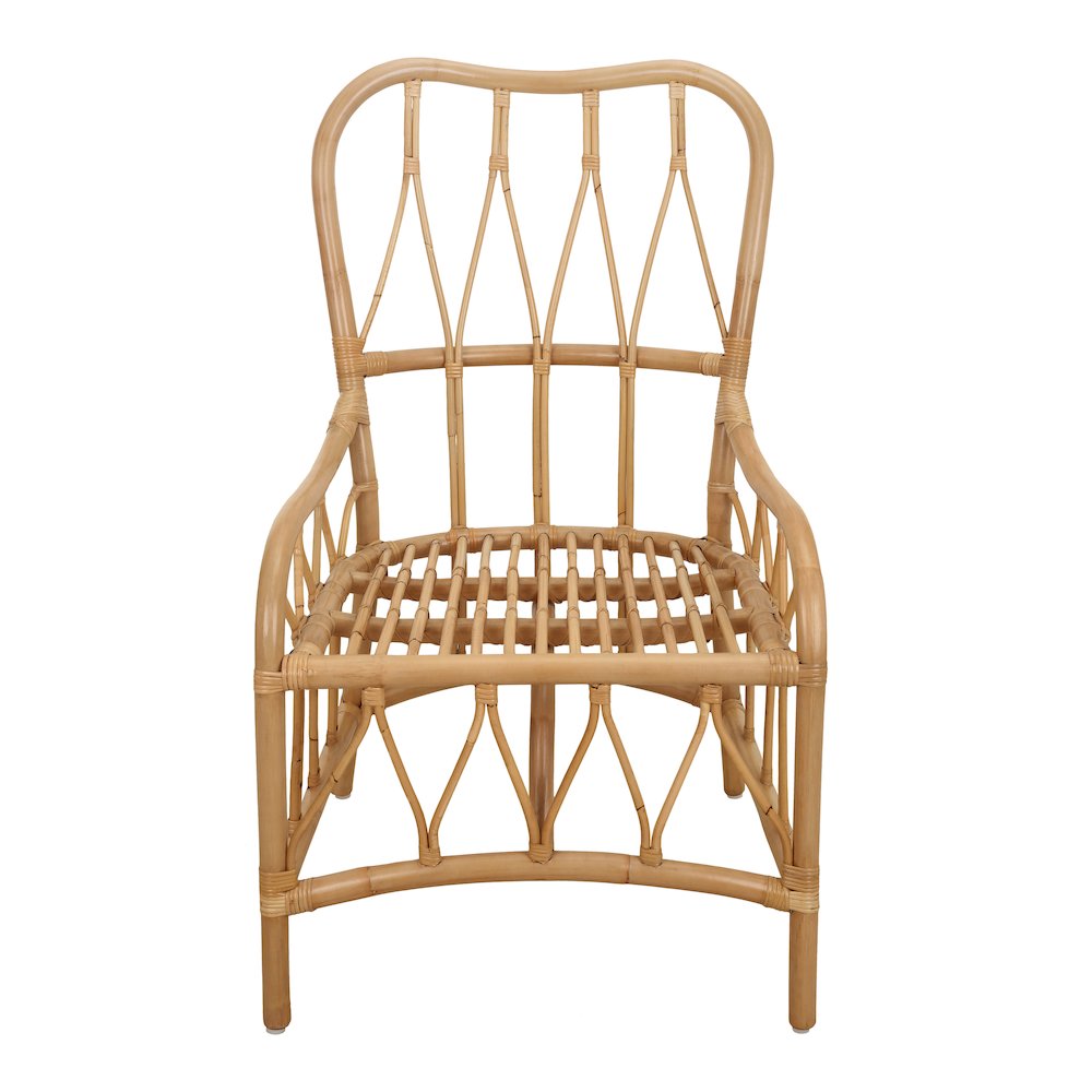Ayanna Rattan Dining Side Chair - Natural Wheat. Picture 7