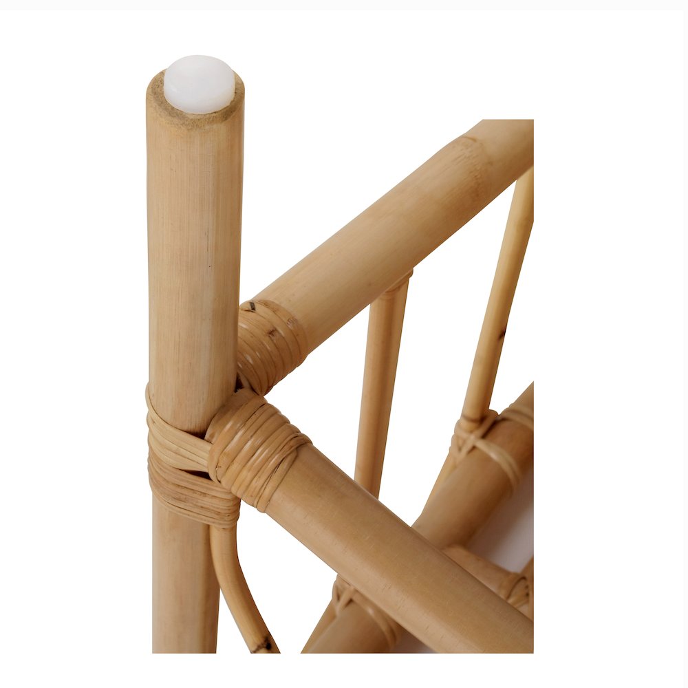 Ayanna Rattan Dining Side Chair - Natural Wheat. Picture 11