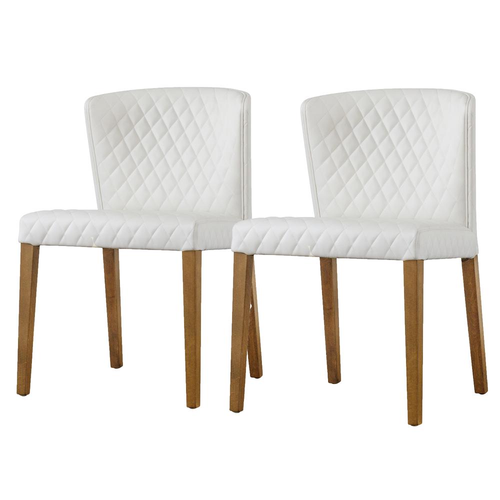 Albie PU Dining Side Chair, (Set of 2). Picture 1