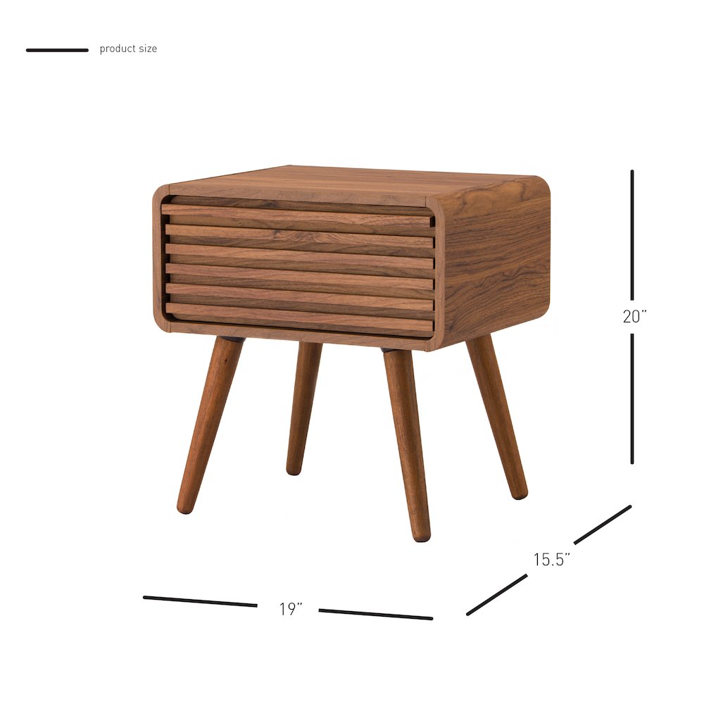 Wilson Slat Side/End Table. Picture 9