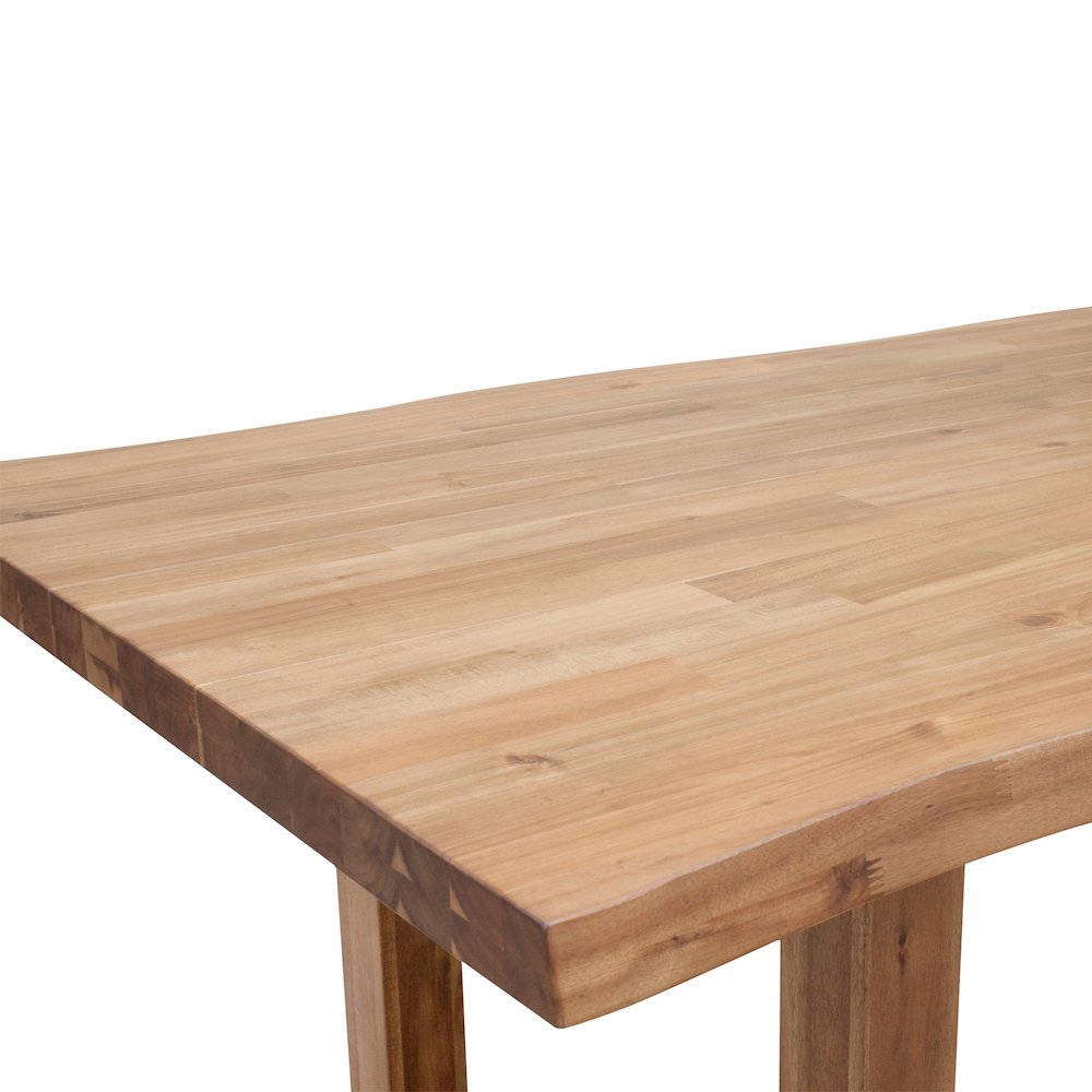 Windsor 79" Live-Edge Dining Table. Picture 3