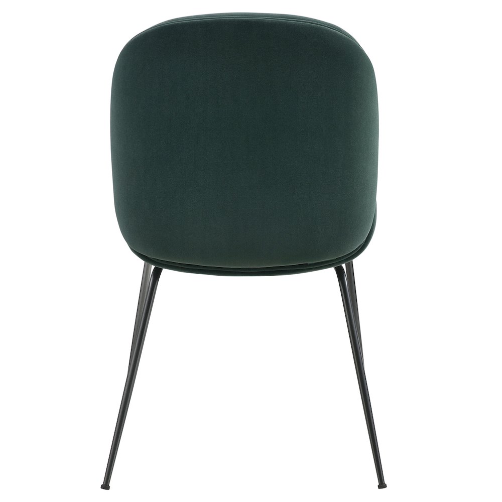 Lucy Velvet Dining Chair, (Set of 2). Picture 2