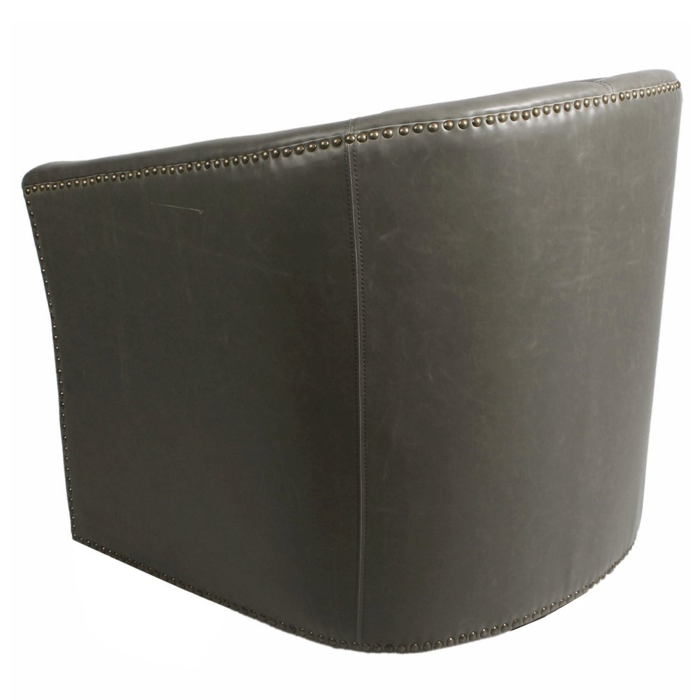 Ernest Bonded Leather Swivel Chair. Picture 3