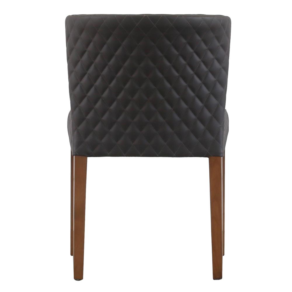 Albie Diamond Stitching PU Leather Chair, (Set of 2). Picture 4
