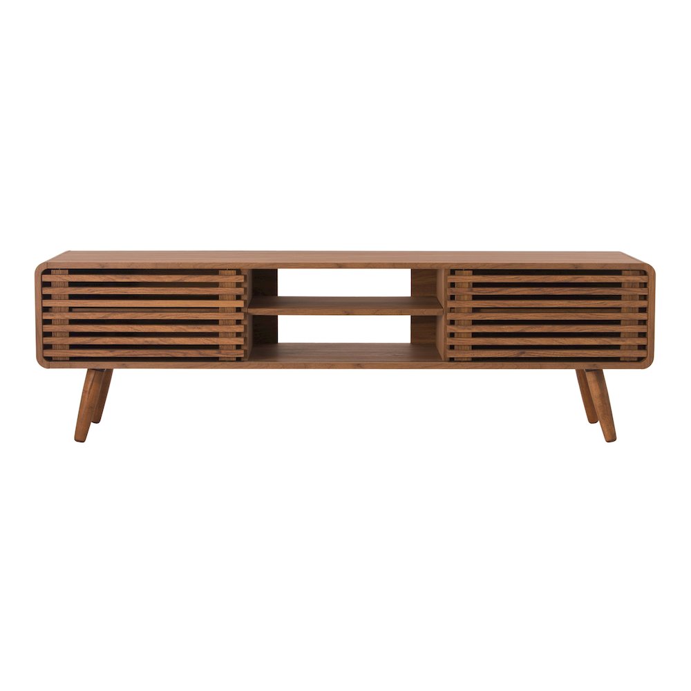 Wilson 58" Slat Low TV Stand. Picture 1