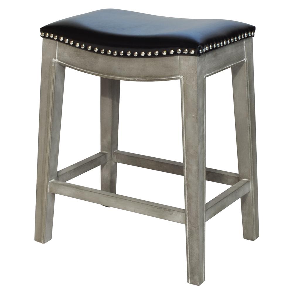 Elmo Bonded Leather Counter Stool. Picture 6