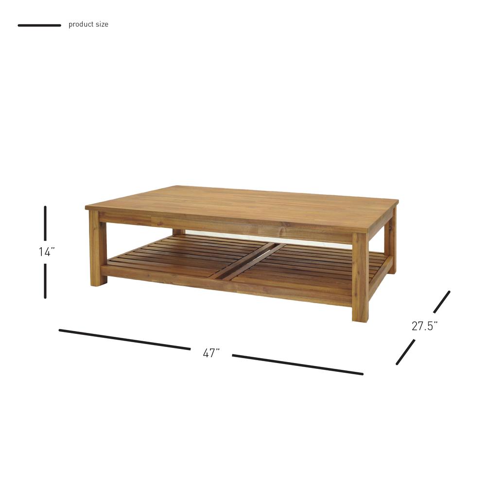 Coffee Table, Amber. Picture 5