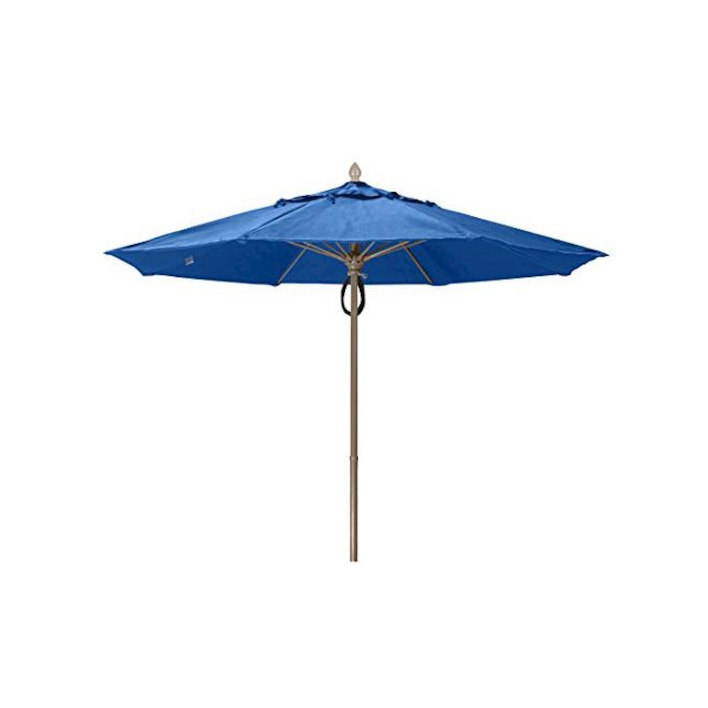 9' Oct Market 8 Rib with Pacific Blue Marine Grade Solution Dyed Acrylic Canopy. Picture 1