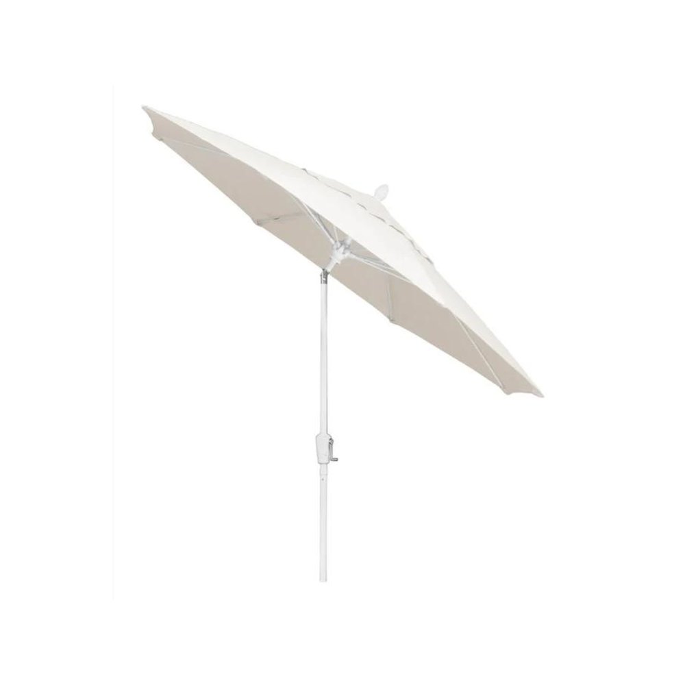 9' Oct Market 8 Rib Crank with Forest Green Marine Grade Solution Canopy. Picture 1