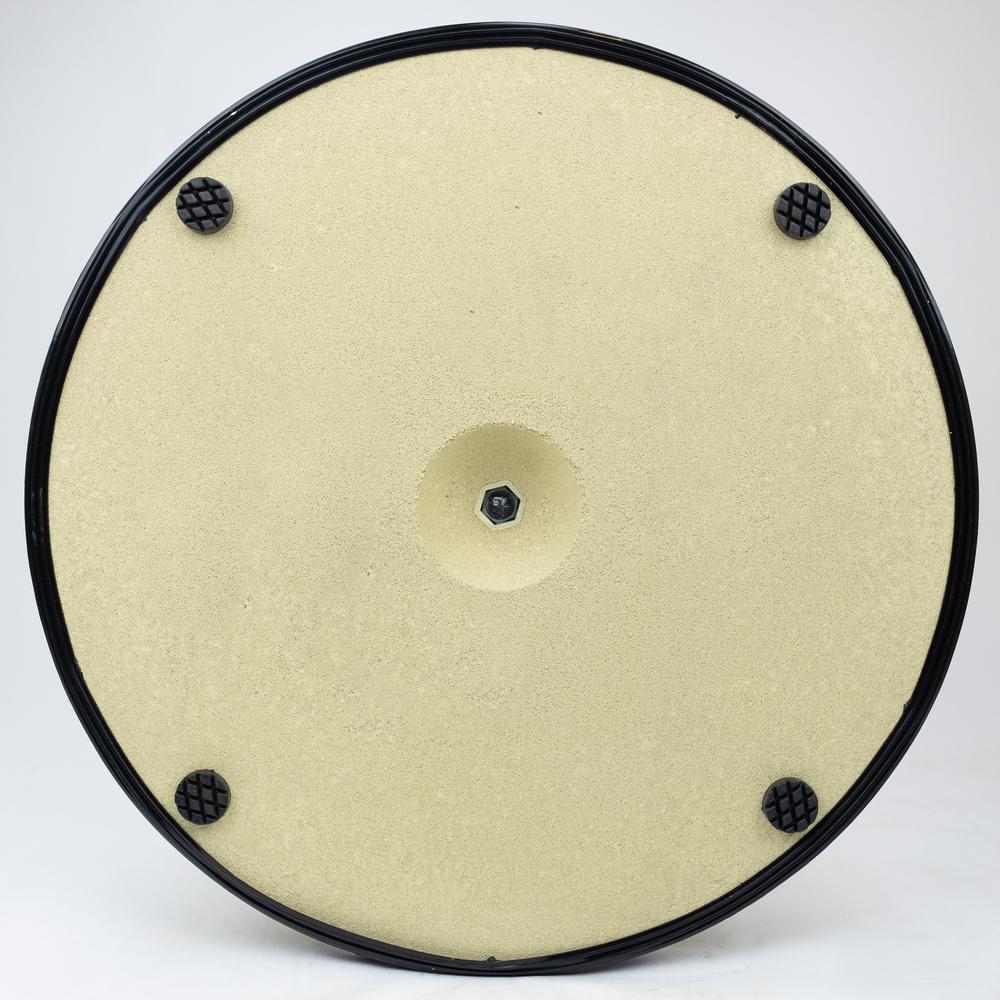55 lb Beige Concrete Base Fits up to 1.75" Diameter Umbrella Poles. Picture 1