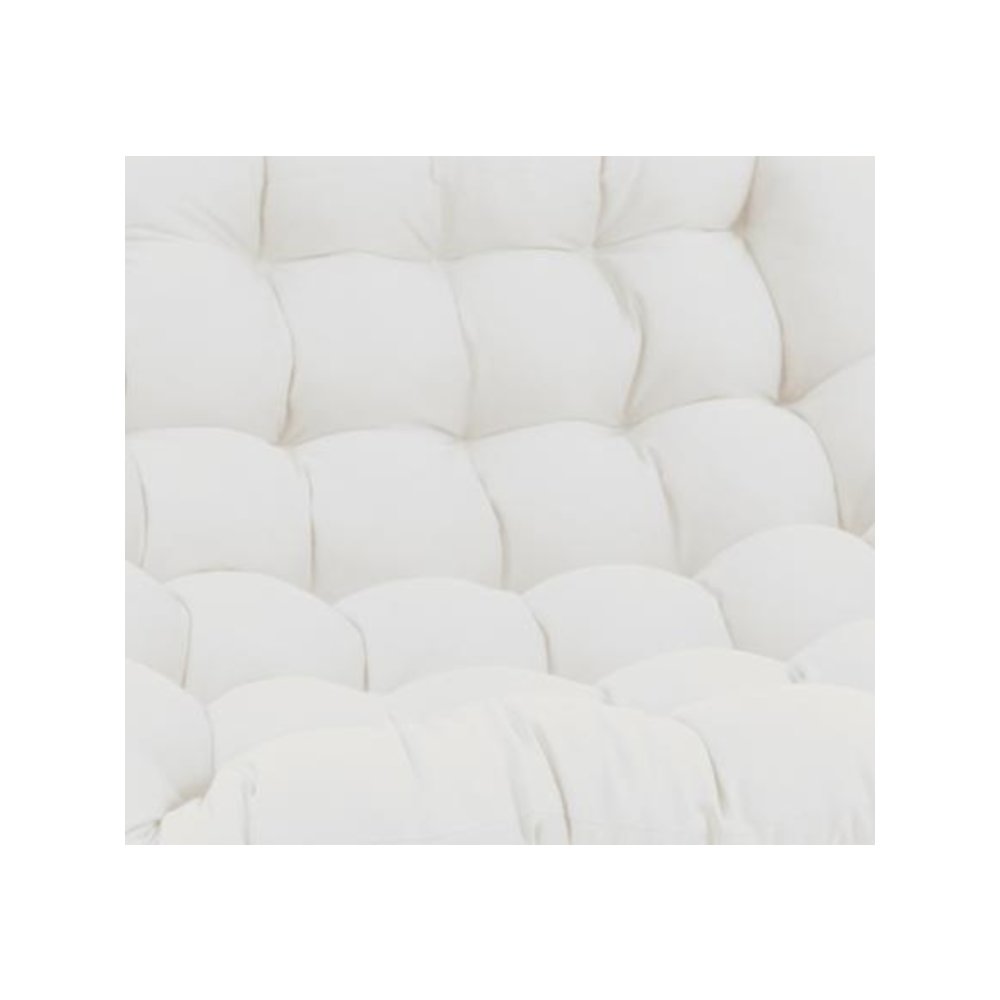 65-inch by 48-inch Solid Twill Double Papasan Cushion 93304-TW-EG. Picture 4