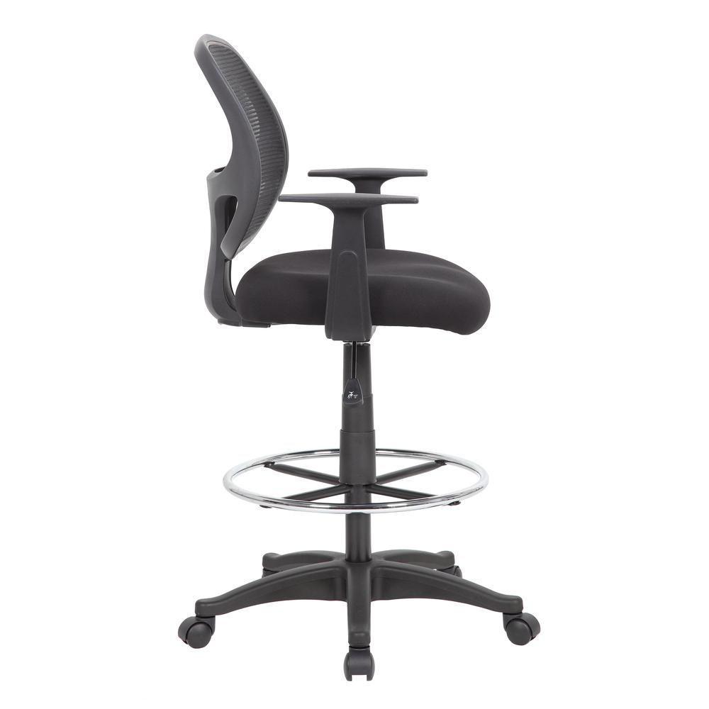 Boss Commercial Grade Mesh Stool W/ T-Arms. Picture 3