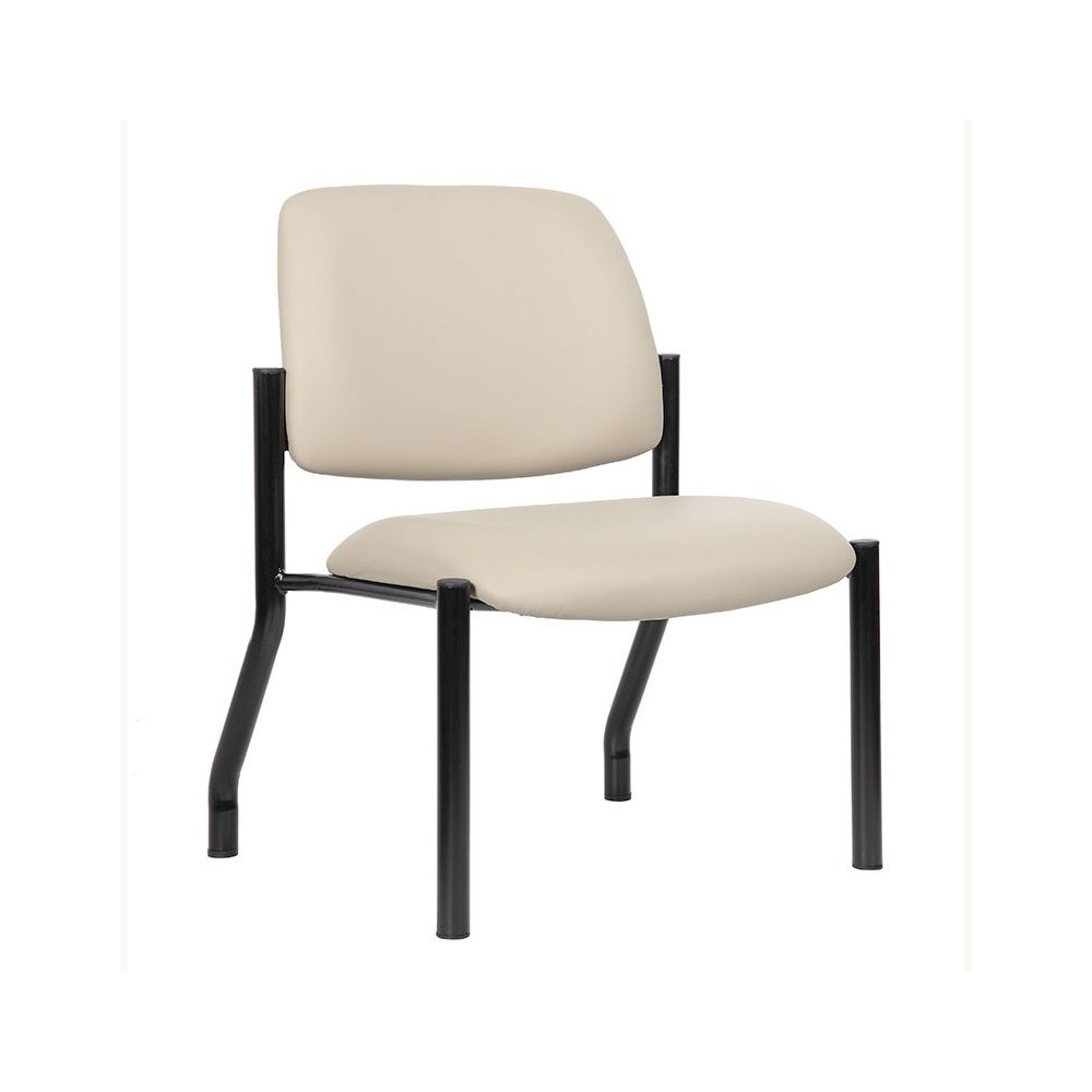 Boss Antimicrobial Armless Guest Chair, 400 lb. weight capacity. Picture 1