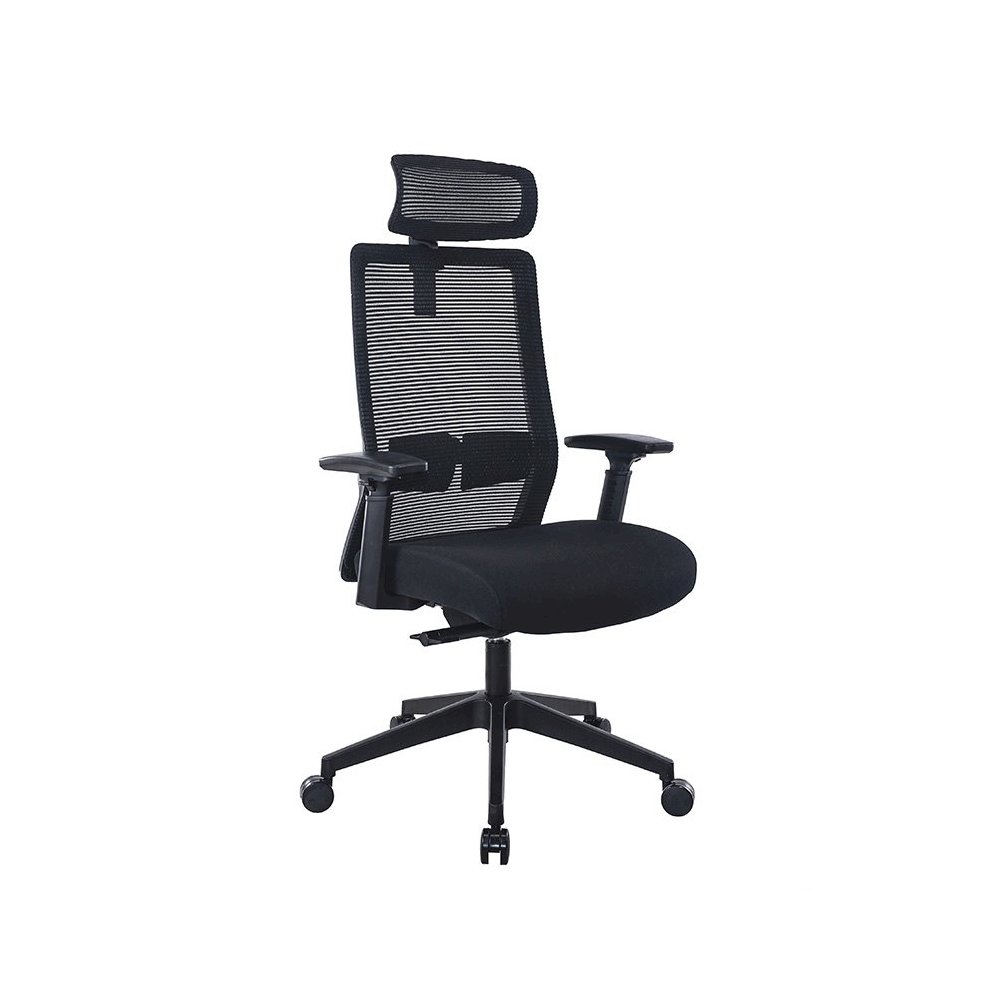 Boss Mesh Task Chair w/Headrest. Picture 1