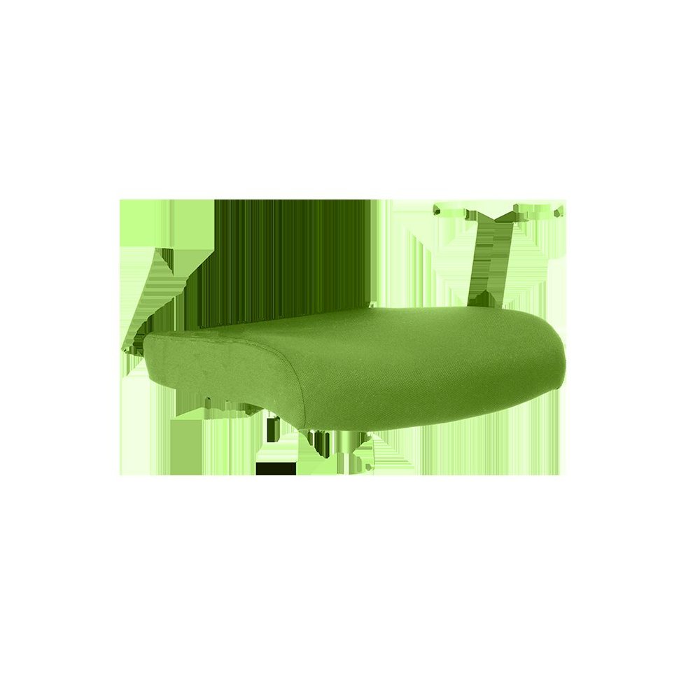 Mesh fabric seat cover, Green. Picture 1