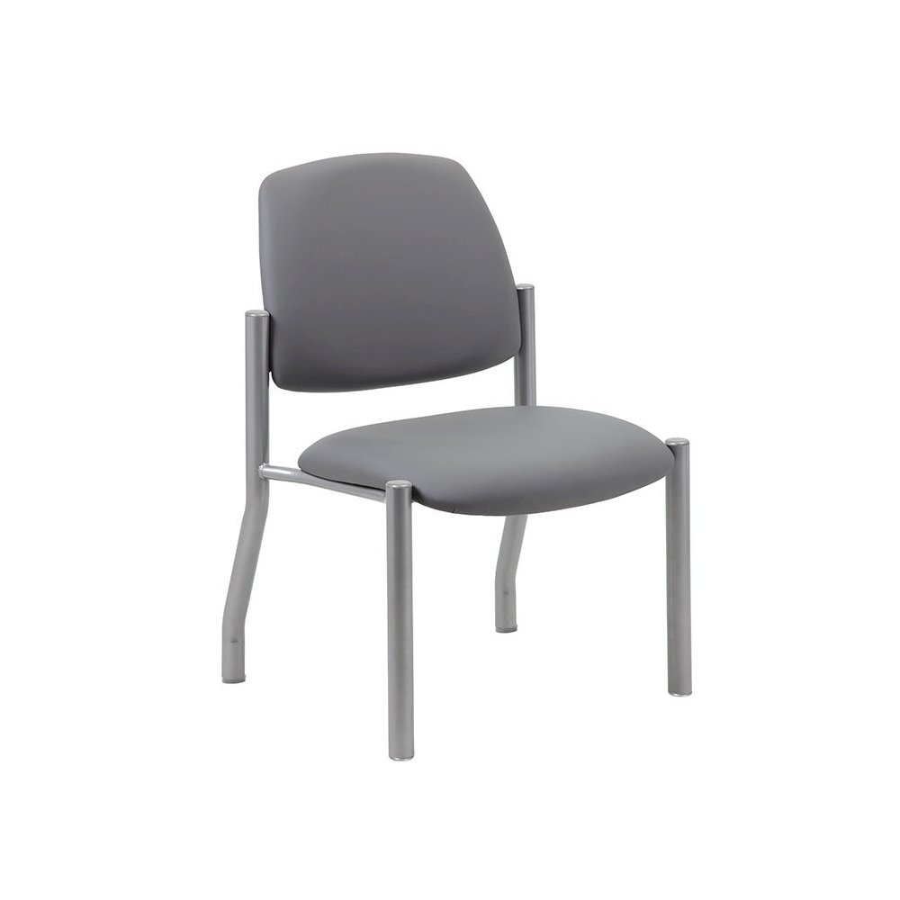 Boss Armless Guest Chair, 300 lb. weight capacity. Picture 3