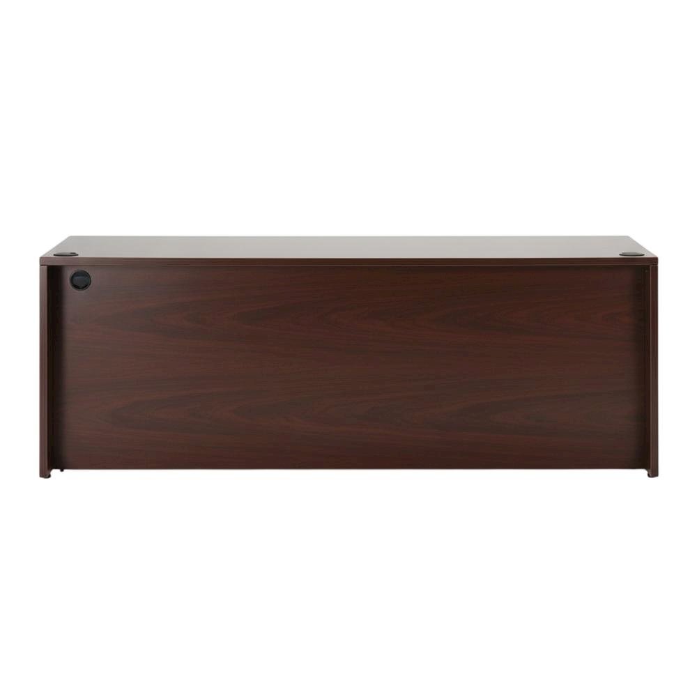 Mahogany Office Desk With Elegant Finish For Professional Workspace. Picture 4