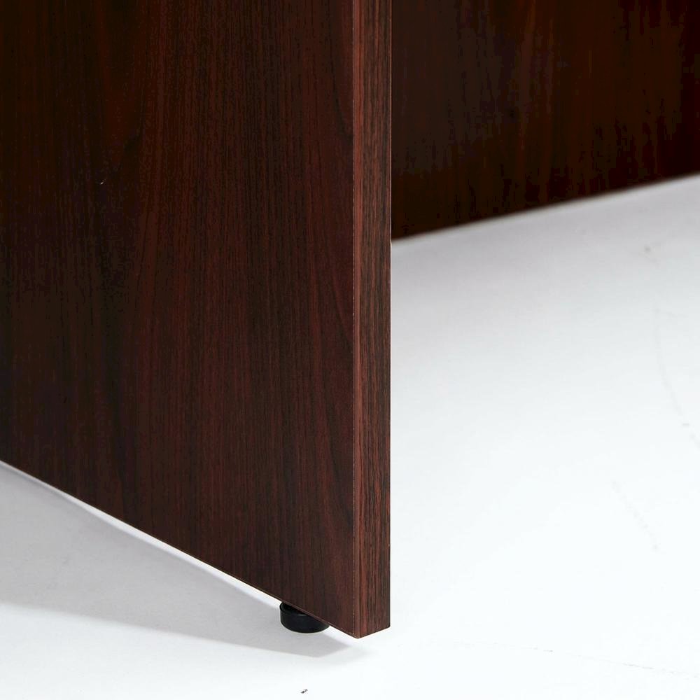 Mahogany Office Desk With Elegant Finish For Professional Workspace. Picture 6