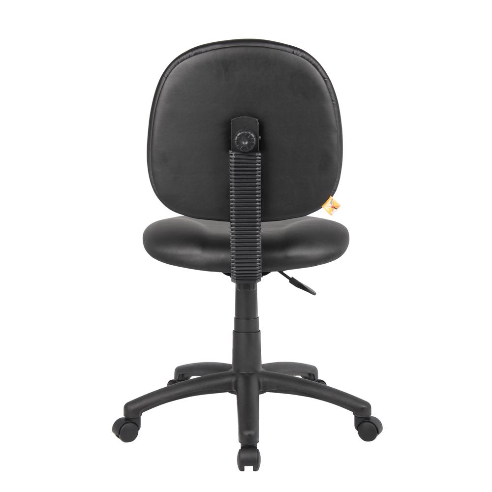 Boss Diamond Task Chair In Black Caressoft. Picture 2