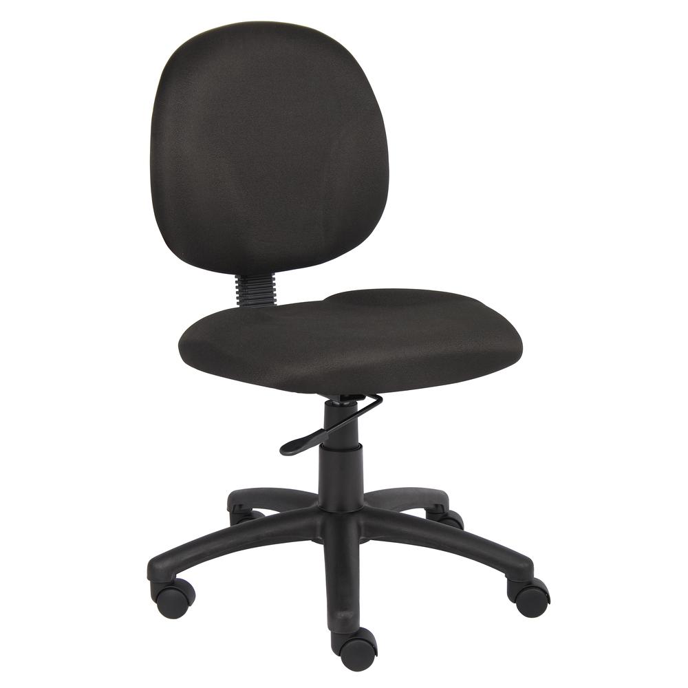 Boss Diamond Task Chair In Black. Picture 1