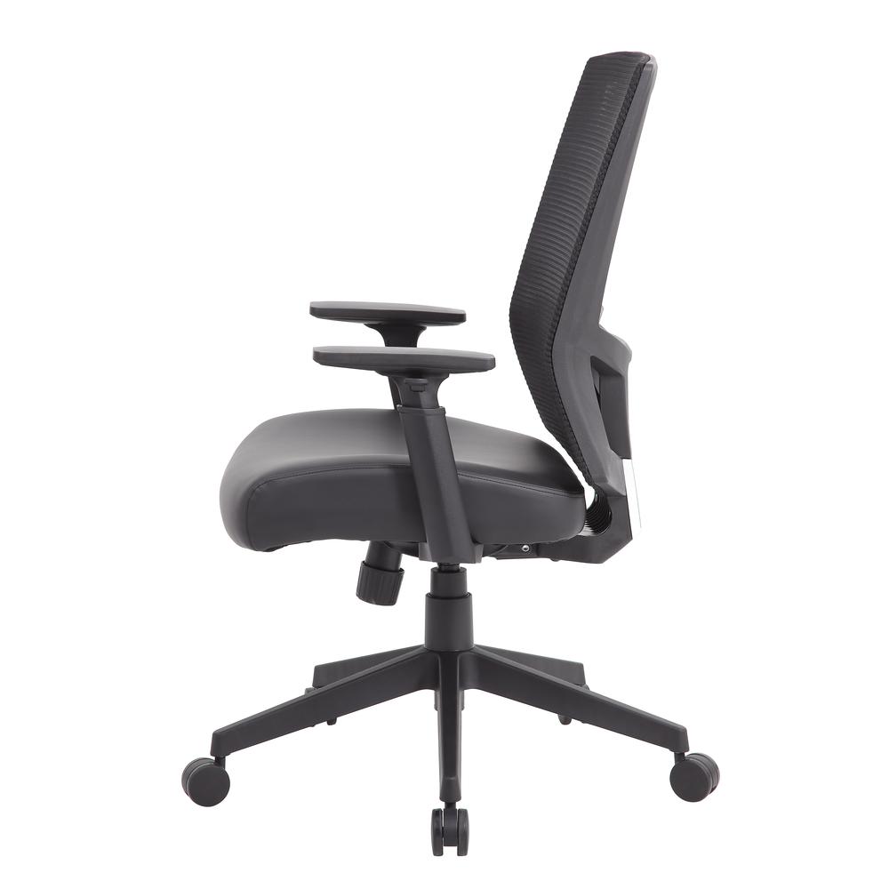 Boss Black Mesh Back Chair. Picture 4
