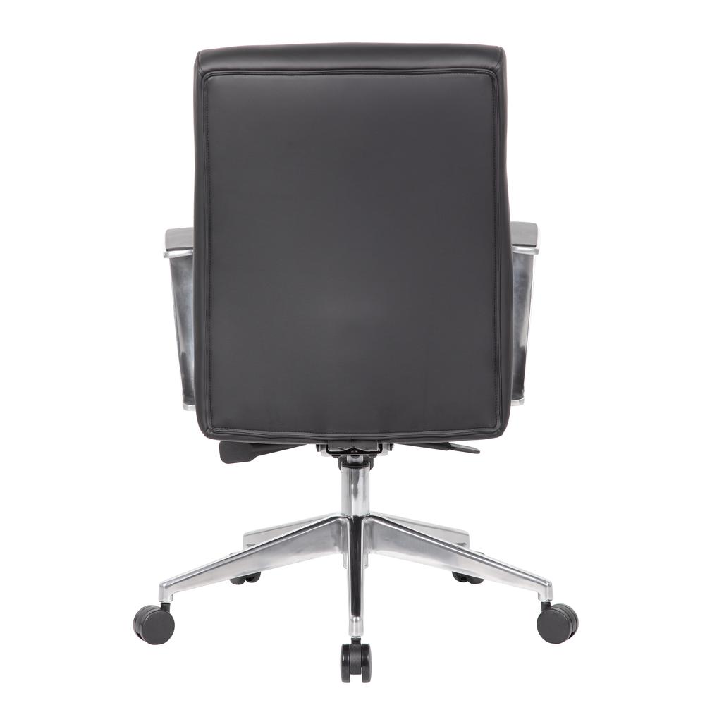 Boss Modern Conference Chair with Aluminum Arm & Base. Picture 5