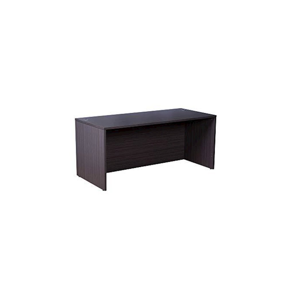 Boss Desk Shell, 71"W X 36"D, Driftwood. Picture 1