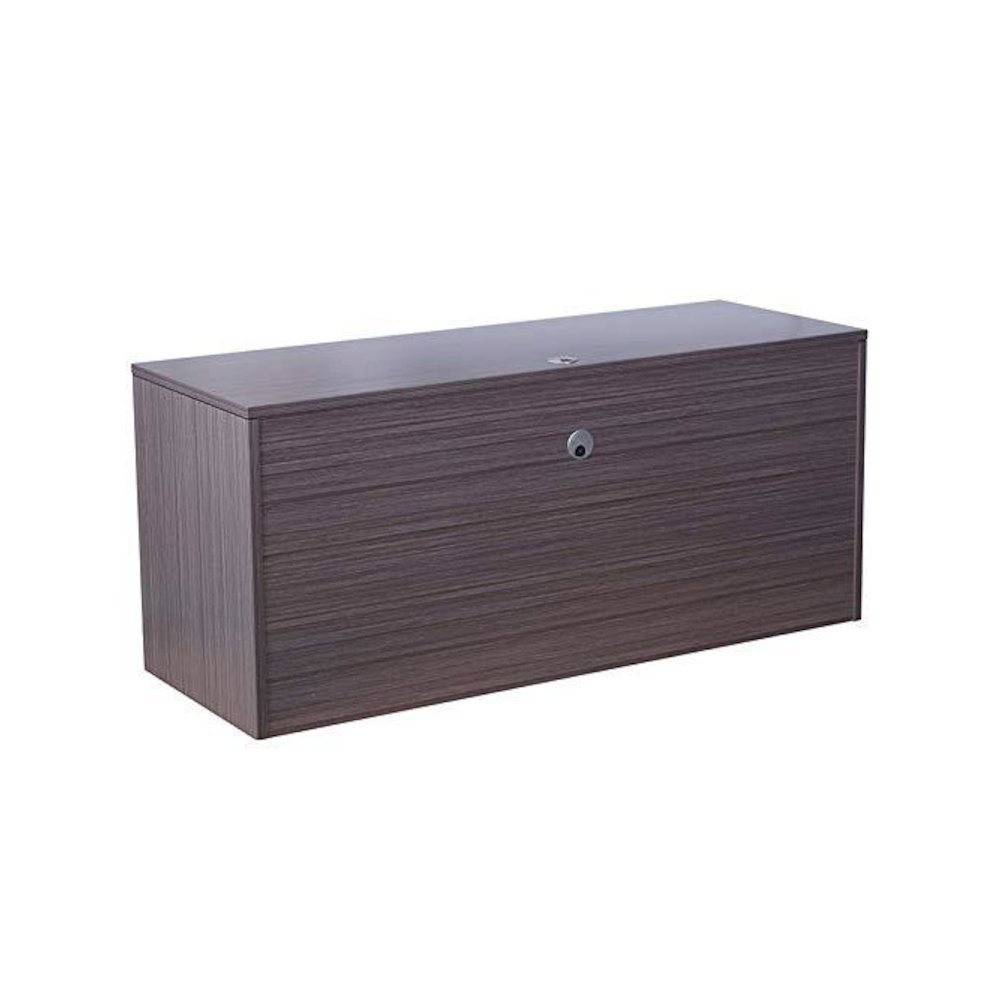 Boss 66" Credenza - Driftwood. Picture 1