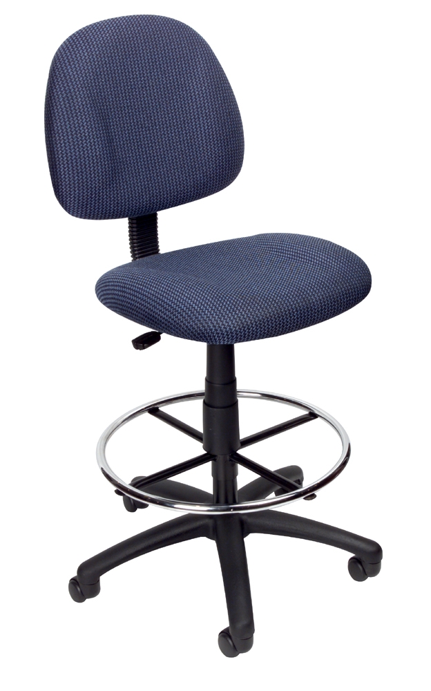 Boss Drafting Stool (B315-Be) W/Footring. Picture 1